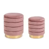 Darina Set 2 Pouf Con Contenitore