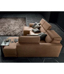 Divano Componibile Comfort Con Seduta Estraibile E Poggiatesta Reclinabile
