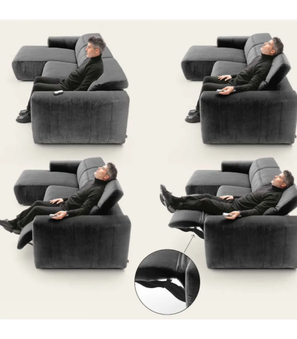 Divano Componibile Di Ultima Generazione, Unisce Al Confort Delle Imbottiture E Lavorazioni Di Pregio