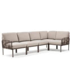 Divano Componibile In Polipropilene Rinforzato In Verto Resina