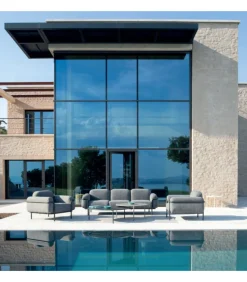 Divano Da Giardino Hug Dv Con Seduta E Schienale Imbottiti.