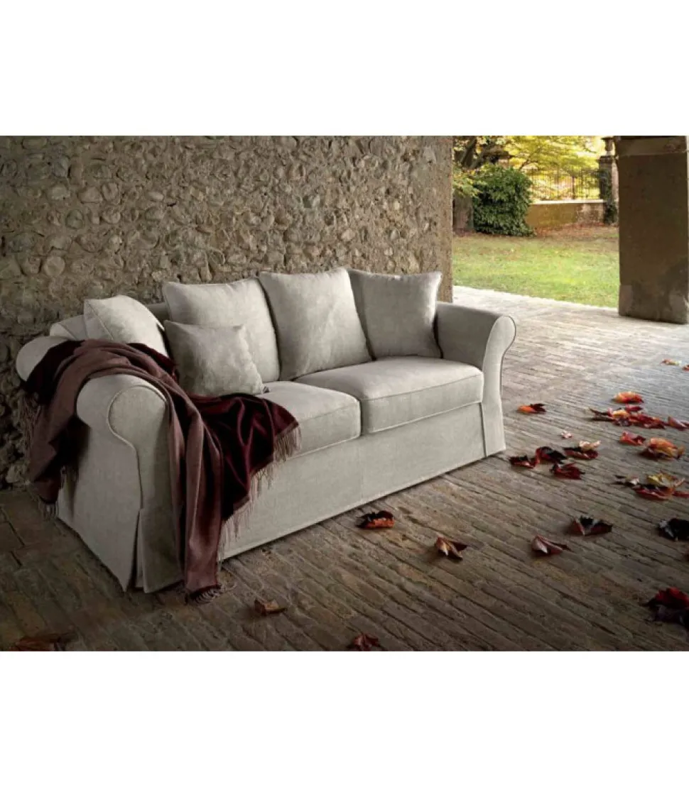 Divano Elite, Elegante E Ampio Divano Classico Comodo E Giocoso