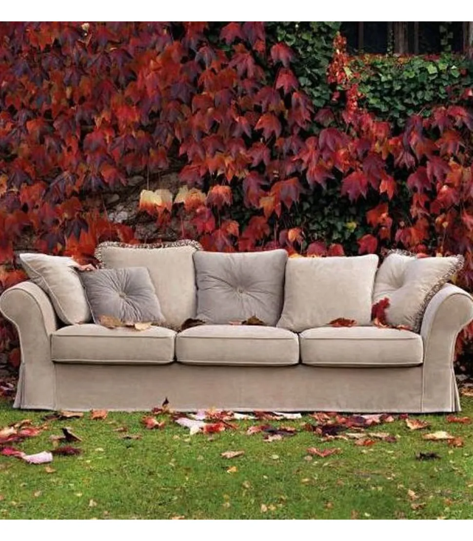 Divano Elite, Elegante E Ampio Divano Classico Comodo E Giocoso