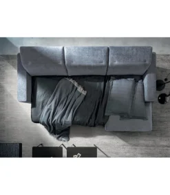 Divano Glide, Forme In Movimento Con La Seduta Estraibile E Schienali Reclinabili