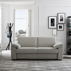 Divano Letto House, Con Confortevoli Cuscini Bracciolo