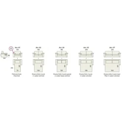Divano Letto House, Con Confortevoli Cuscini Bracciolo