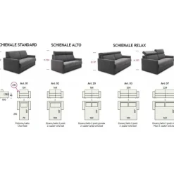 Divano Letto Mick, Comodita E Eleganza Senza Compromessi
