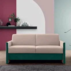 Divano Letto Vegas, Spazio Alla Seduta Grazie Ai Sottilissimi Braccioli