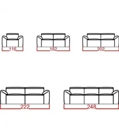 Divano Moderno Con Movimenti Elettrici