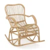 Dondolo Casimira Nat Struttura In Rattan