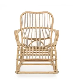 Dondolo Casimira Nat Struttura In Rattan