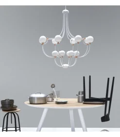 Dots, Lampadario A 16 Luci