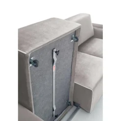 Drake, Divano Moderno Ad Angolo Con Sedute Estraibili