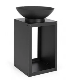 Efesto Braciere Con Porta Legna 50 X 50