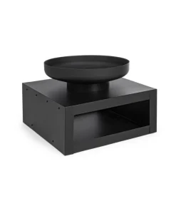 Efesto Braciere Con Porta Legna 70 X 70