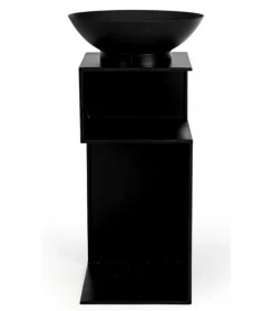 Efesto Braciere Con Porta Legna Diametro 38 J19