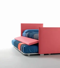 Enjoy Twice Dormeuse, Letto Imbottito Con Secondo Letto Estraibile