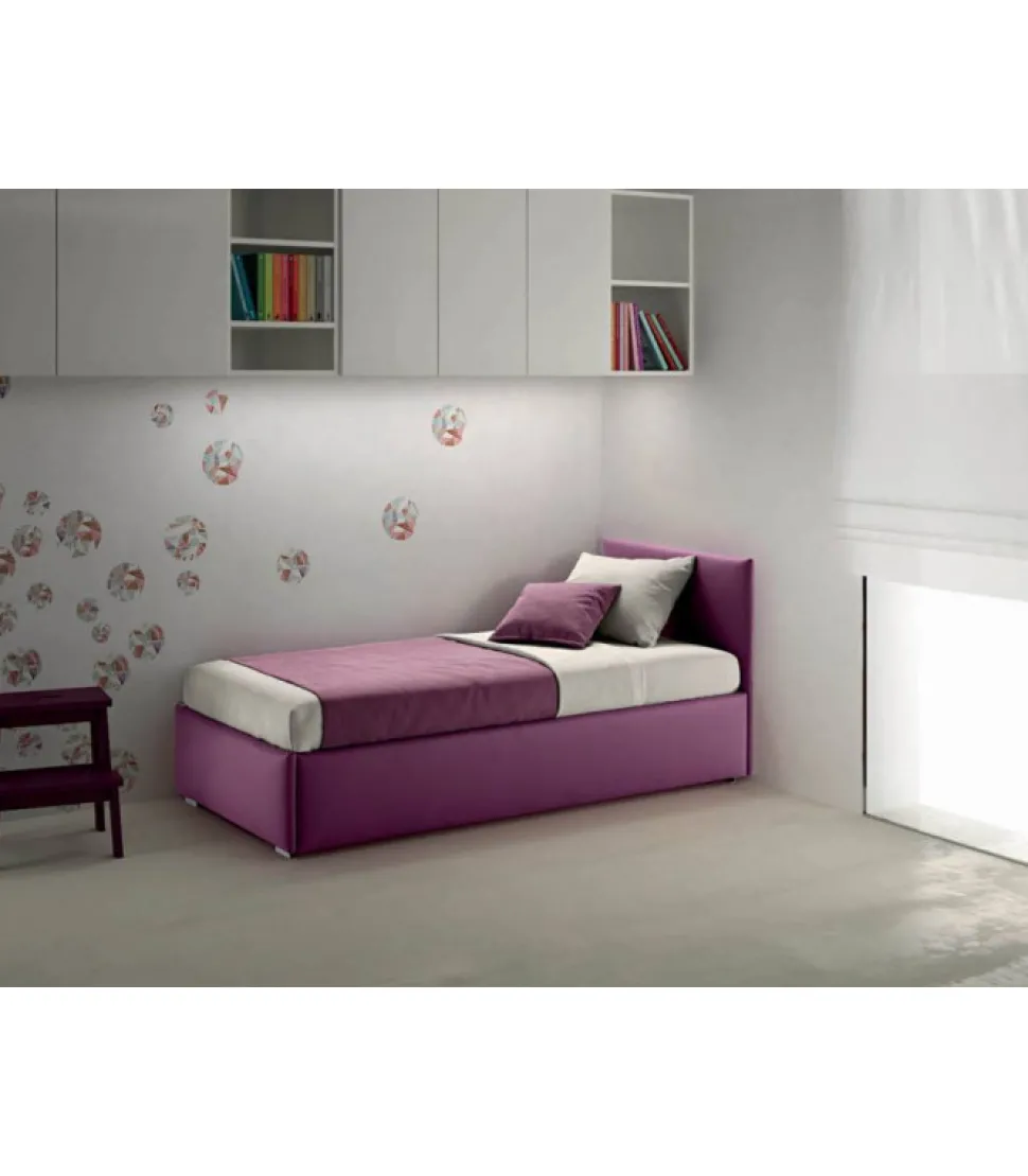 Enjoy Twice Letto, Letto Imbottito Con Secondo Letto Estraibile Lateralmente