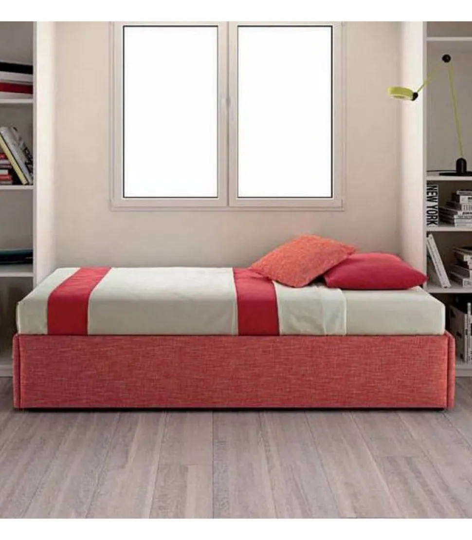 Enjoy Twice Sommier, Letto Imbottito Con Secondo Letto Estraibile