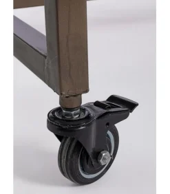 Espositore Con Tetto E Ruote