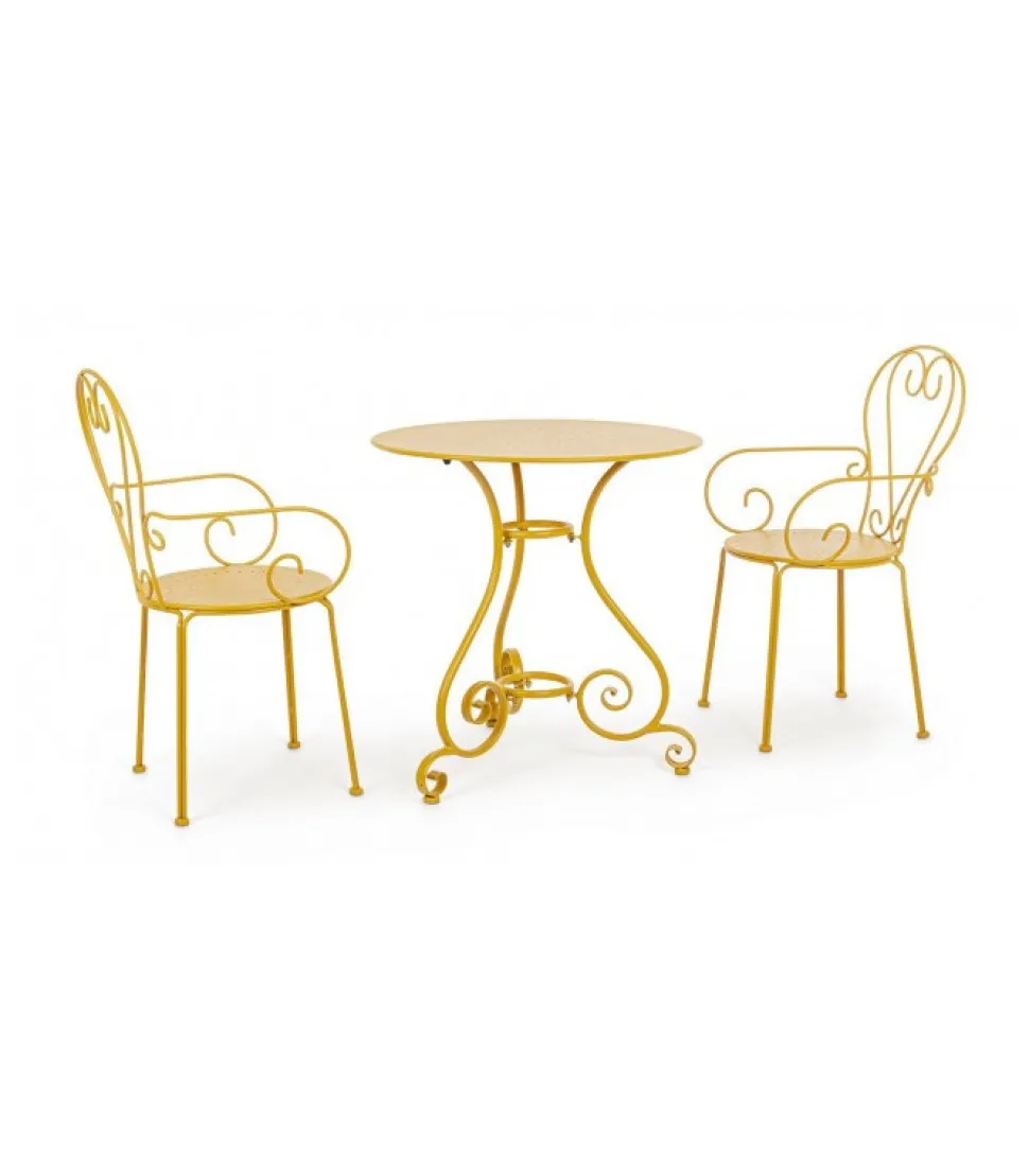 Etienne Sedia Con Braccioli