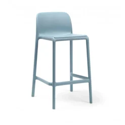 Faro Mini Outdoor, Sgabello Impilabile Fisso In Polipropilene, Per Esterni Ed Interni