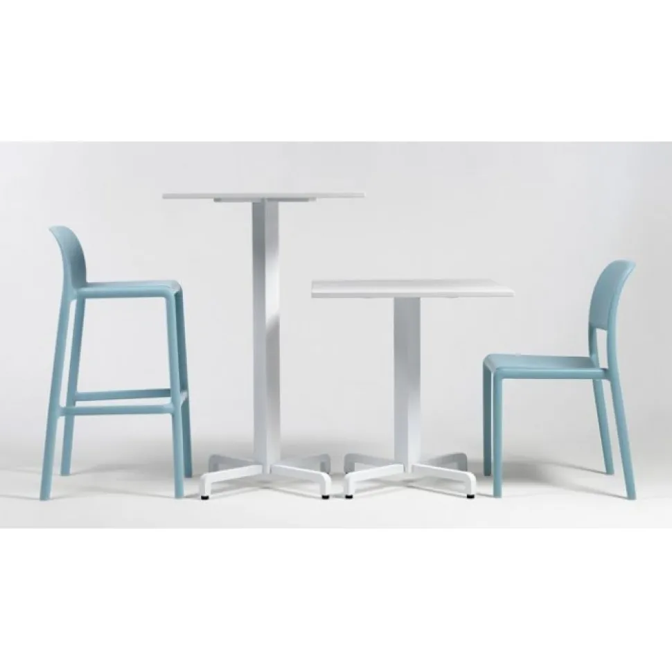 Fiore High, Tavolo Per Esterni Con Piedini Regolabili