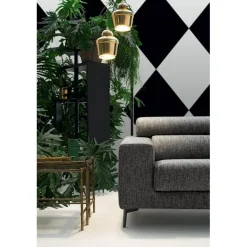 Fred, Divano Moderno Con Poggiatesta Regolabile In 15 Posizioni