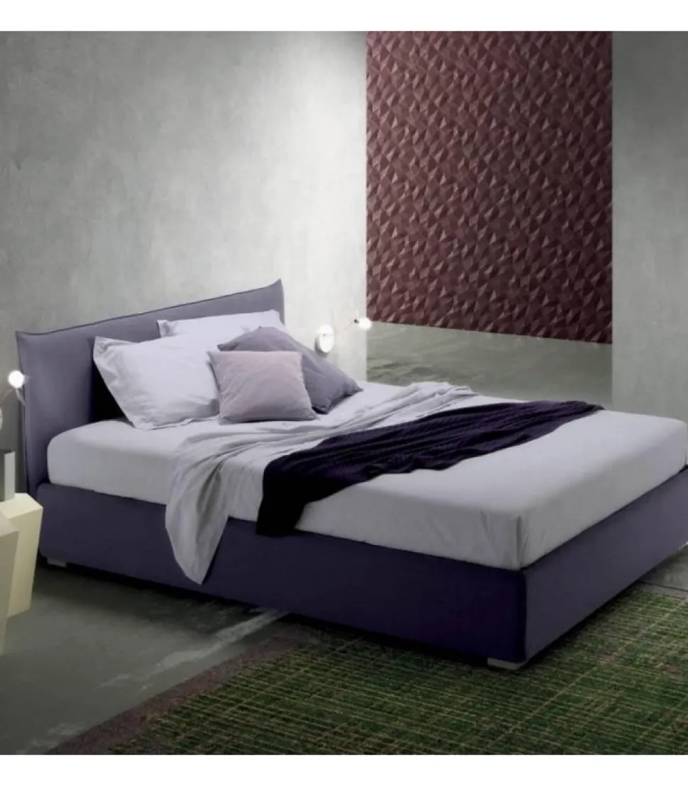 Good, Letto Contenitore Imbottito Personalizzabile Con Contenitore