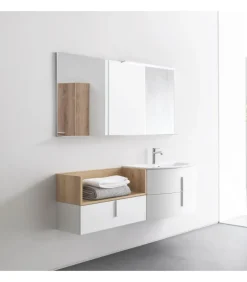 Gruppo B201 Di Compab, Composizioni Per Il Bagno Made In Italy, Configurabili E Personalizzabili.