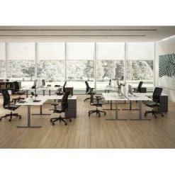 Idea Tube Scrivania Con Struttura In Metallo E Piano In Laminato Di Molti Colori