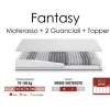 Il Kit Materasso Promo Fantasy Con Topper In Memory Foam E Molle Indipendenti