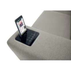 James, Divano Con Seduta A Scorrimento E Poggiatesta Reclinabile