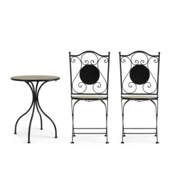 Kansas Set 2 Sedie Pieghevoli + Tavolo