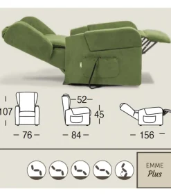 La Poltrona Relax Sana Di Il Benessere E Classificata Come Dispositivo Medico, Con Roller E Vibro.