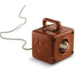 Lampada Da Tavolo Vintage Bibury, Progettata E Realizzata Interamente In Italia Da Ferroluce.