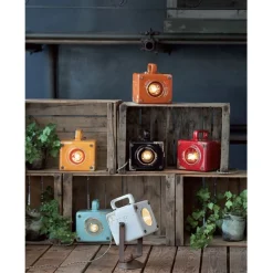 Lampada Da Tavolo Vintage Bibury, Progettata E Realizzata Interamente In Italia Da Ferroluce.