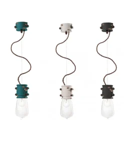 Lampada Sospesa Brooklyn Di Ferroluce, Realizzata Dai Migliori Artigiani Italiani Del Settore.