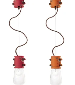 Lampada Sospesa Brooklyn Di Ferroluce, Realizzata Dai Migliori Artigiani Italiani Del Settore.