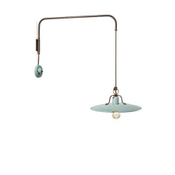 Lampada Sospesa Retro Clovelly Di Ferroluce: L'Illuminazione Made In Italy Dal Fascino Vintage.