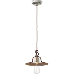 Lampada Sospesa Vintage Nicodemus: Design Italiano Per Un'Atmosfera Accogliente E Autentica.