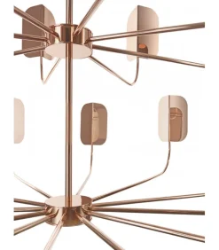 Leaf, Lampadario A 12 Luci Led