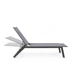 Lettino Cruise C-Ruote Antracite Gk52