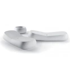 Lettino Prendisole Gumball, Realizzato In Italia Da Plust, In Polietilene Per Outdoor.