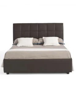 Letto Berlino Imbottito E Rivestito.