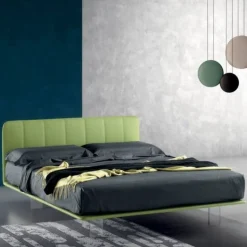 Letto Clever, Design E Ingombri Contenuticon Testiera Trapuntata