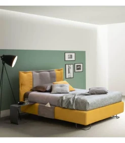 Letto Con Contenitore Dress Compatto, Crea La Combinazione Di Tessuti Che Vuoi