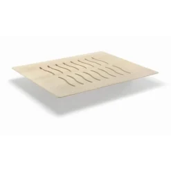 Letto Deep Con Piano Ortopedico In Multistrato Di Faggio Evaporato