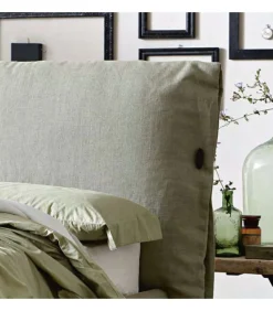 Letto Eden Advance Imbottito E Rivestito.