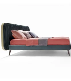 Letto Elysium Velvet Slim, Disponibile Anche Con Contenitore.